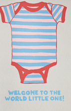 Load image into Gallery viewer, BABY ONESIE GREETING CARD
