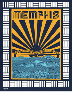 "Memphis Gold" Print