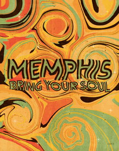 "Memphis Liquid Soul" Print