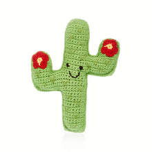 Load image into Gallery viewer, Stuffed Cactus Toy Rattle: Apple
