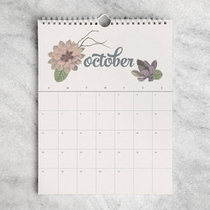 2024 Wall Calendar- Wildflowers