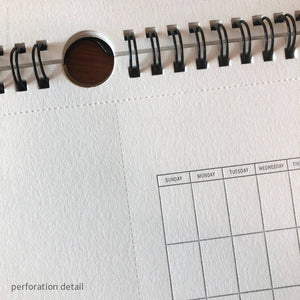 Draw-Your-Own Monthly Hanging Calendar