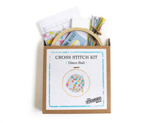 Load image into Gallery viewer, Disco Ball Cross Stitch Kit
