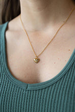Load image into Gallery viewer, Heart Amulet Necklace in Gold
