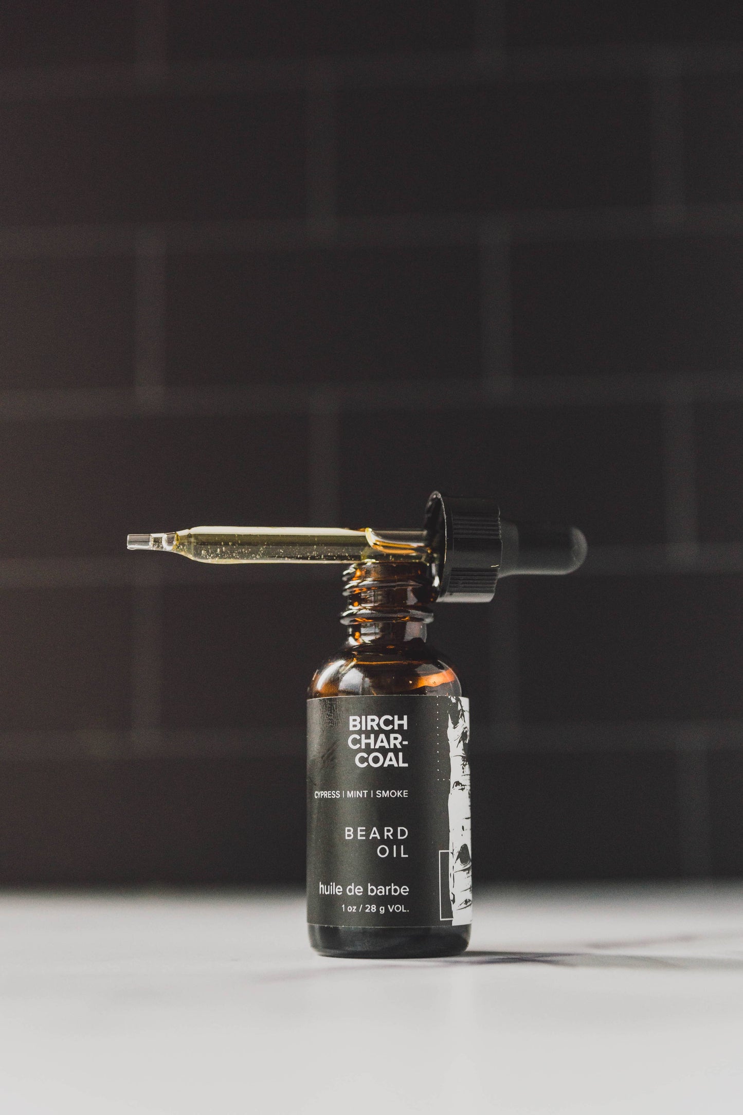 Men's Beard Oil - Birch Charcoal