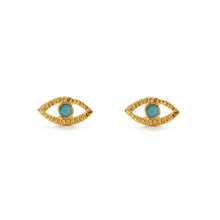 Load image into Gallery viewer, Eye of Protection Studs: Opal
