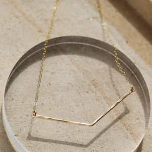Archer Necklace: 18" / 14k Gold Fill