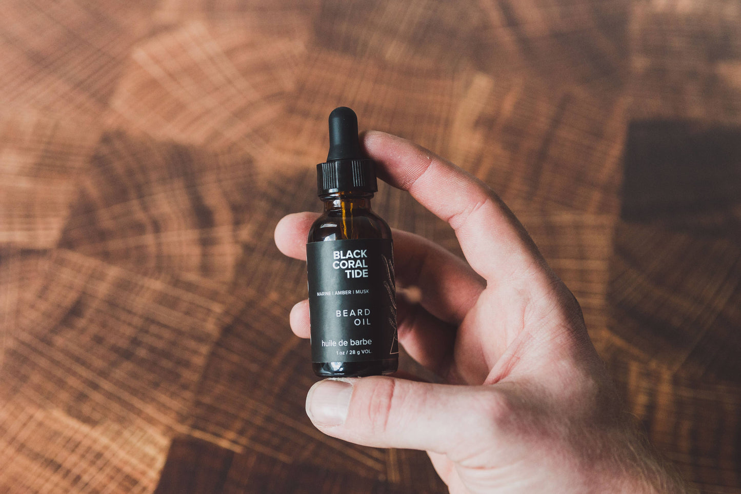 Men's Beard Oil - Black Coral Tide