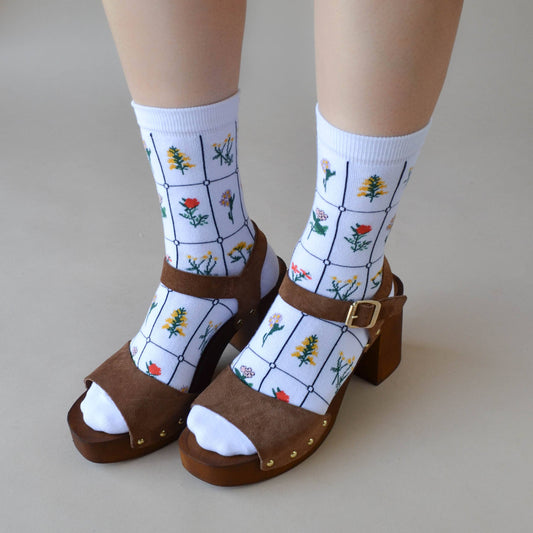 Botanical Garden Casual Socks