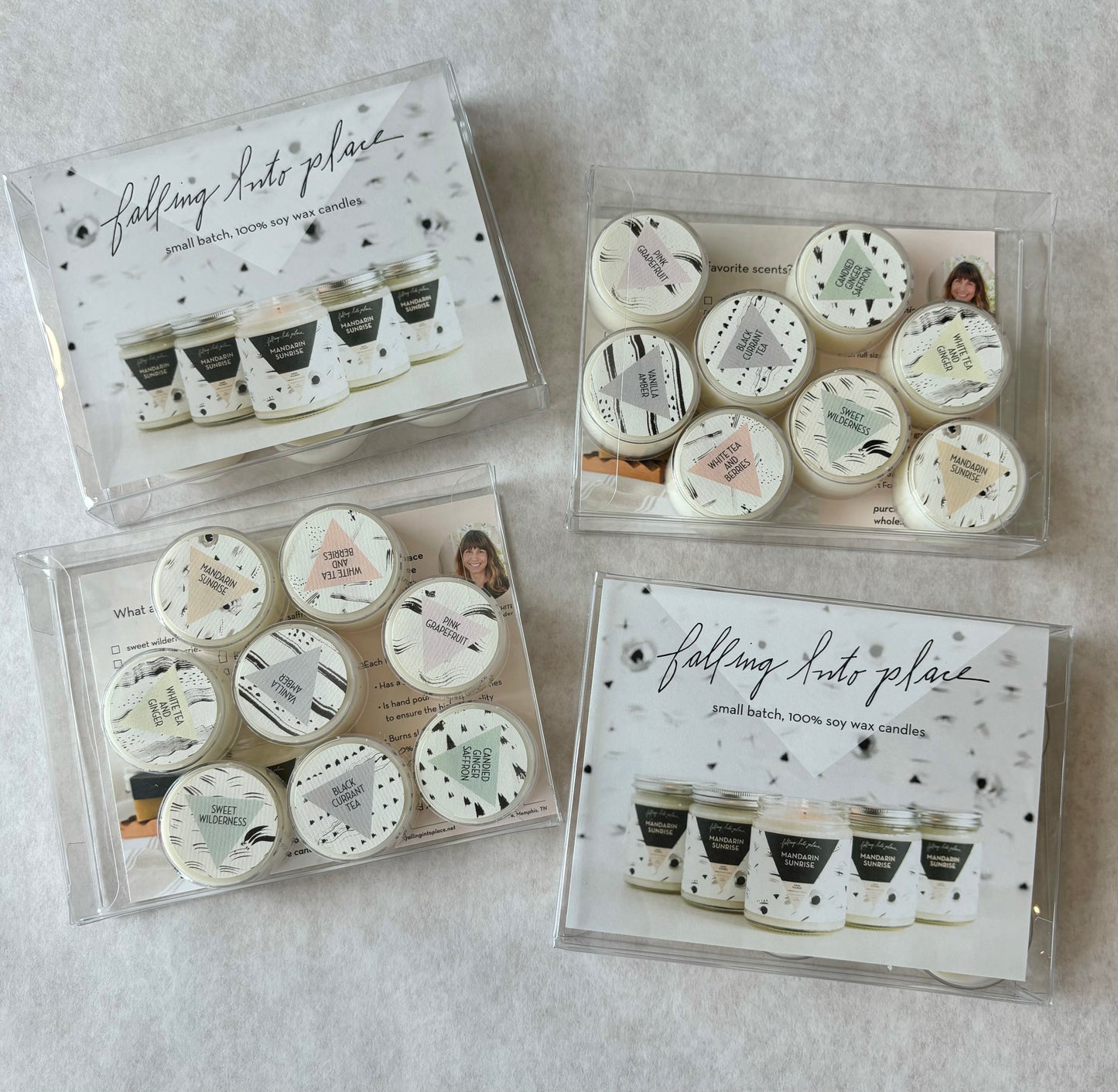 Falling Into Place Candles Sampler Pack