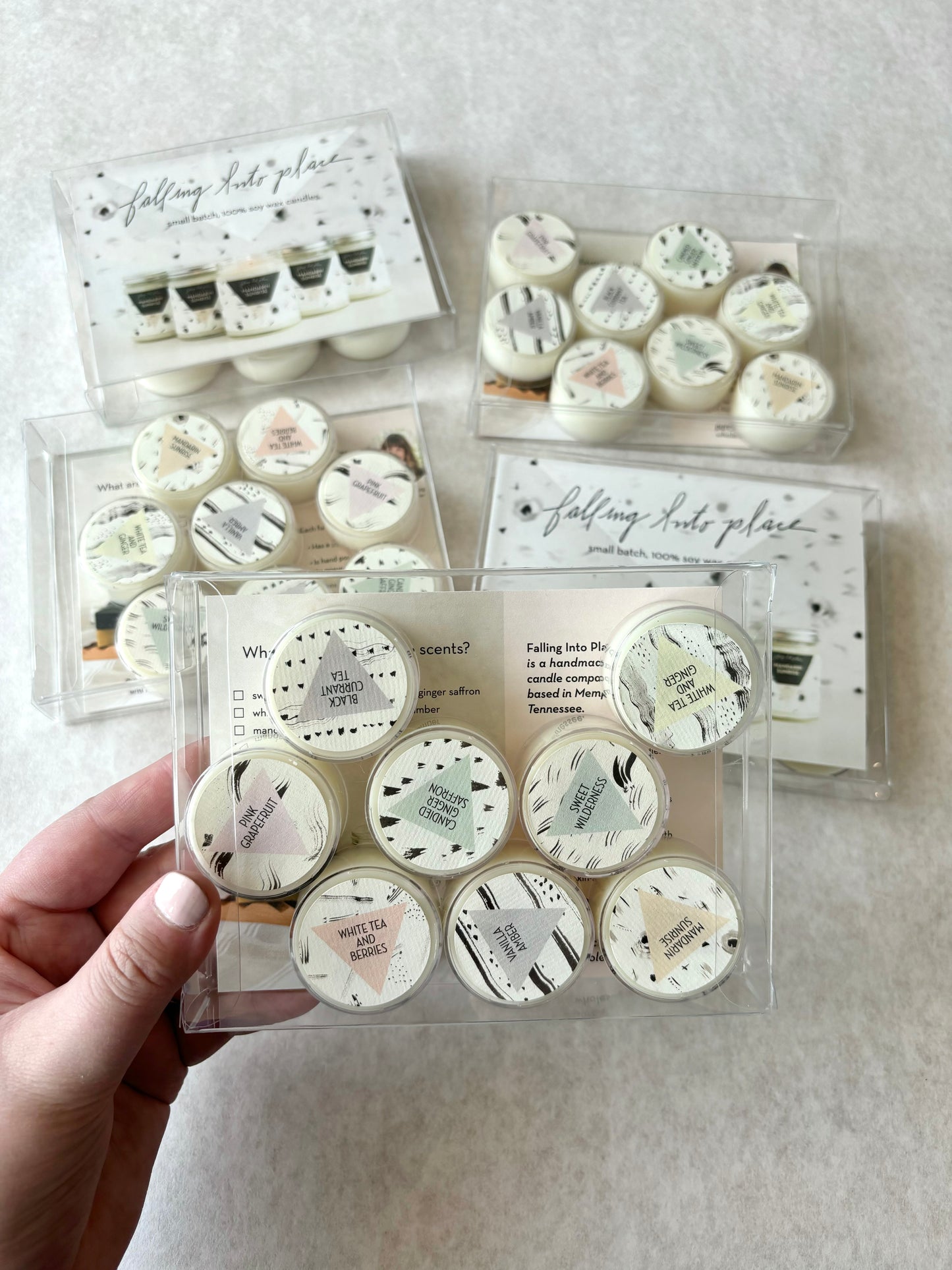 Falling Into Place Candles Sampler Pack