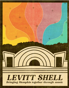 "Levitt Shell Retro" Print