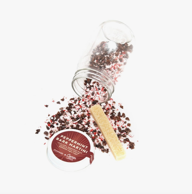 Peppermint Bark Martini- Craft Cocktail