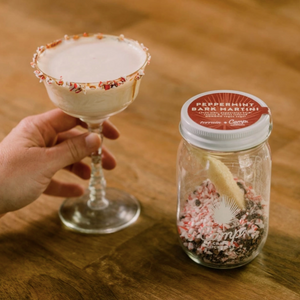 Peppermint Bark Martini- Craft Cocktail