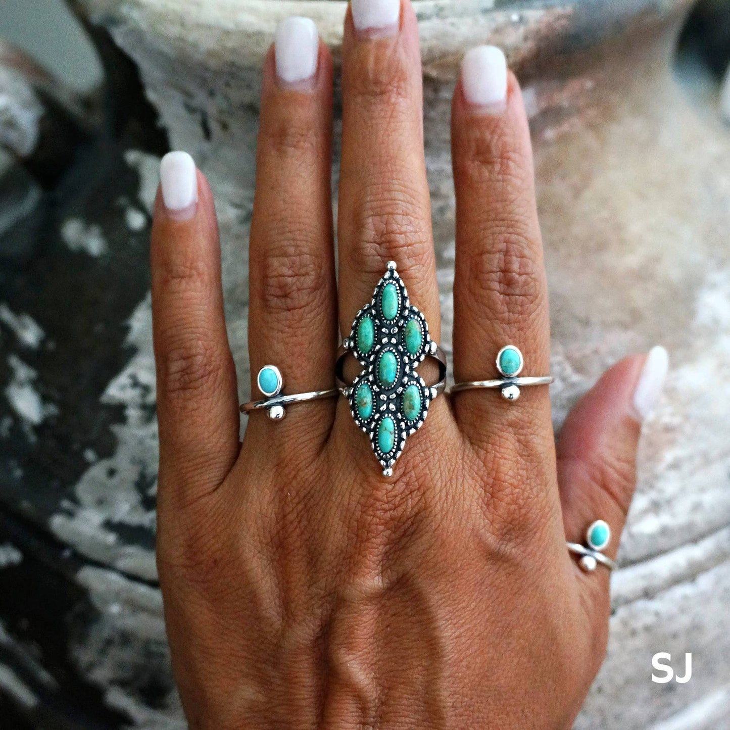 Achilles Turquoise Ring