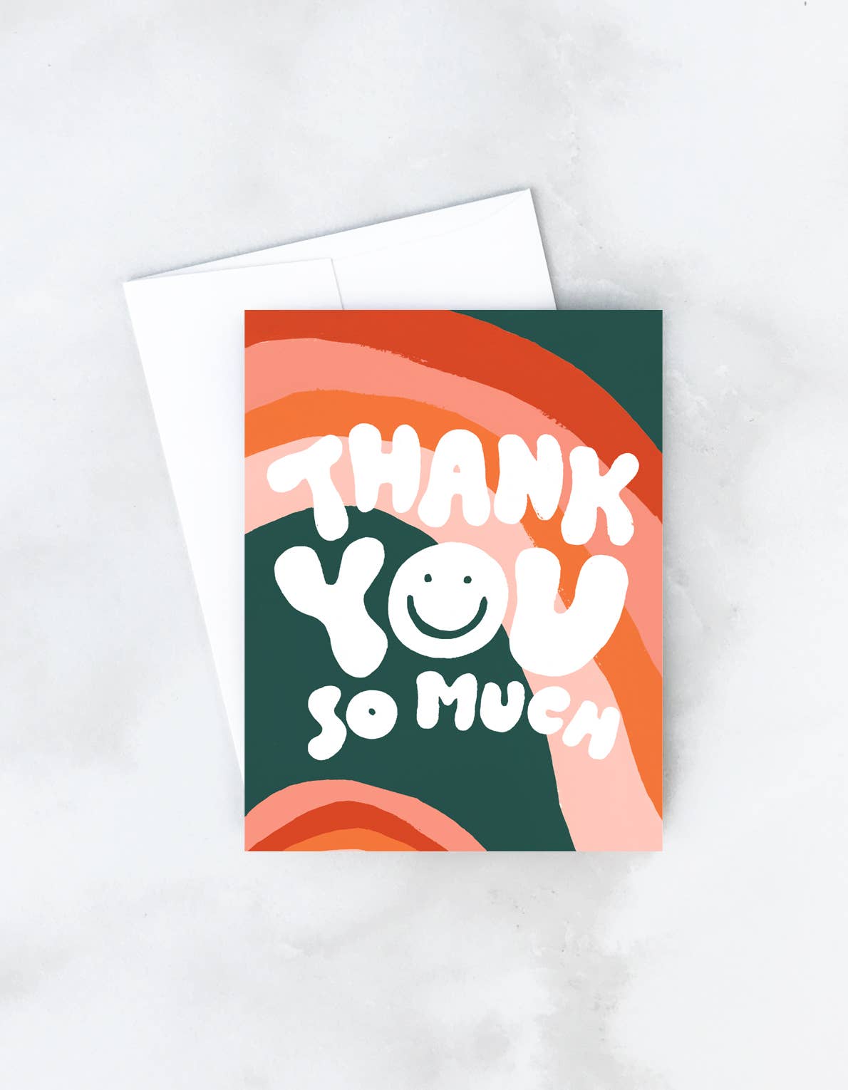 Wavy Thank You Card