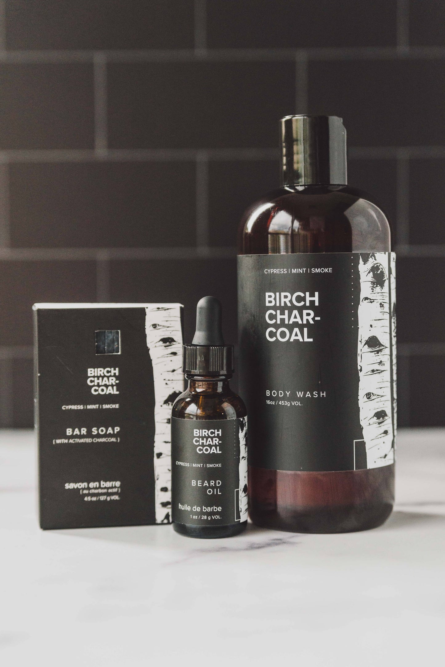 Men's Beard Oil - Birch Charcoal