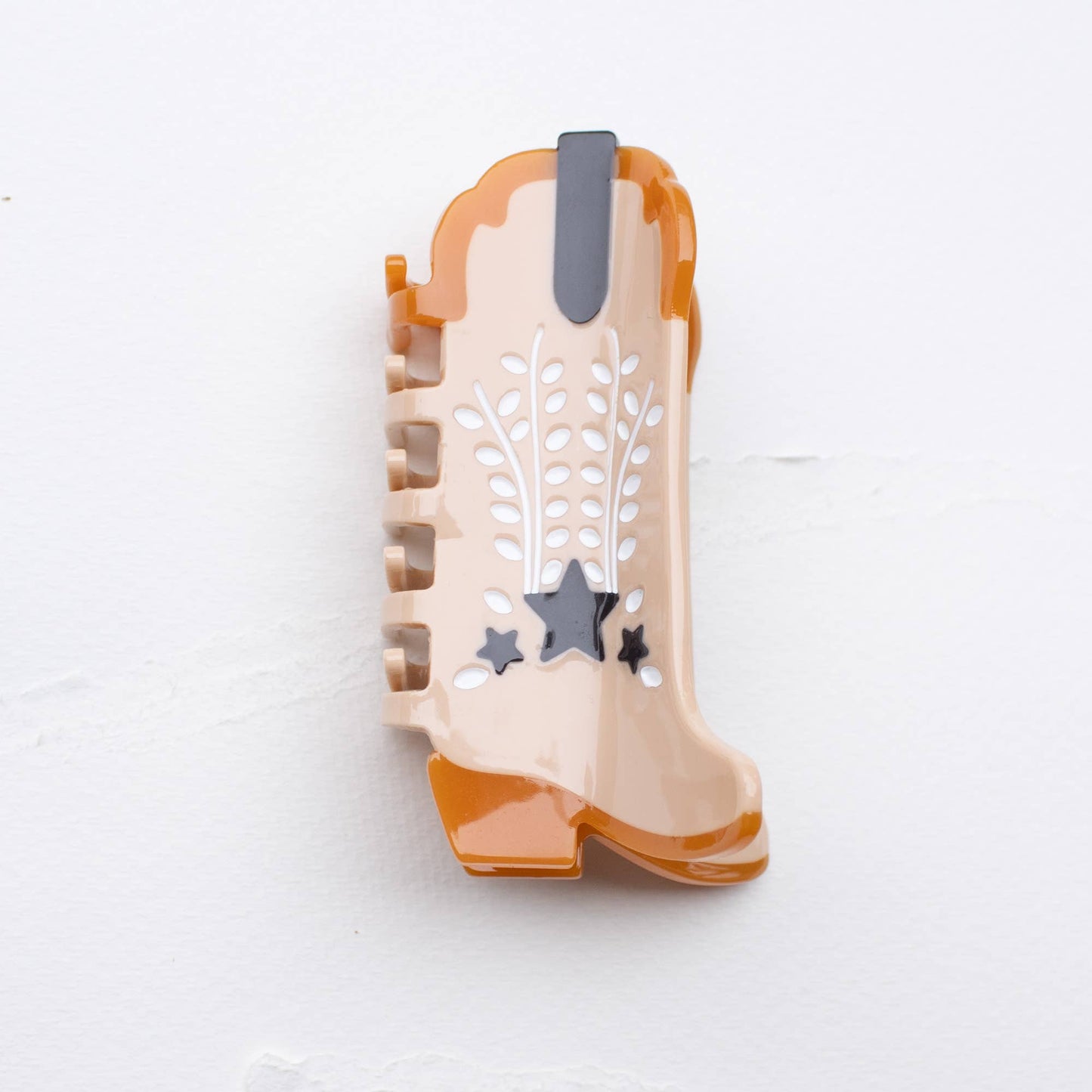 Shooting Star Cowboy Boots Hair Claw Clip