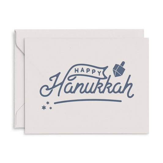 Happy Hanukkah Greeting Card