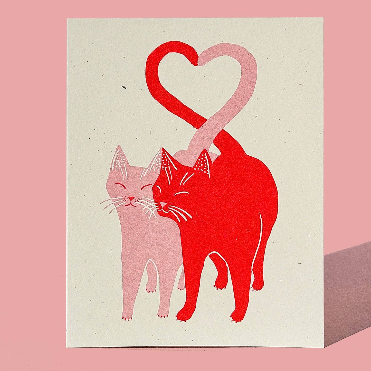 Love Cats Special Edition - Risograph Card