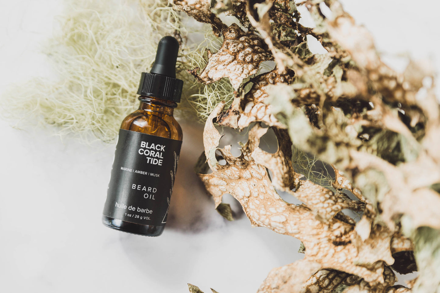 Men's Beard Oil - Black Coral Tide