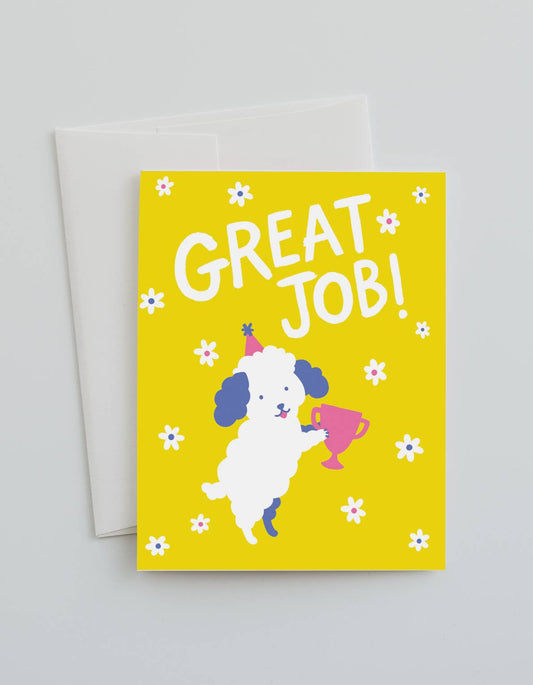 Great Job Dog Card