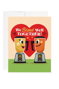 Blend Well Greeting Card