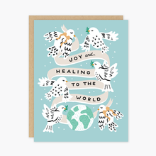Load image into Gallery viewer, Joy and Healing Christmas Holiday Card
