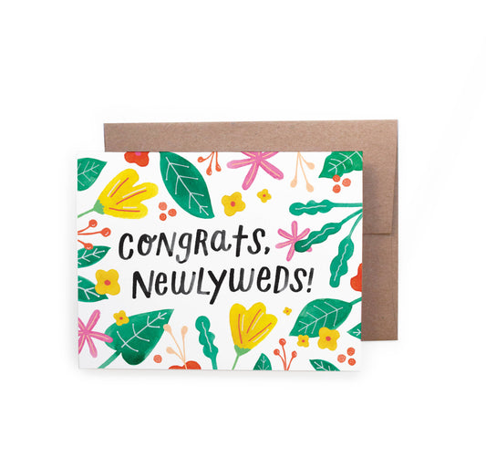 Congrats Newlyweds Card