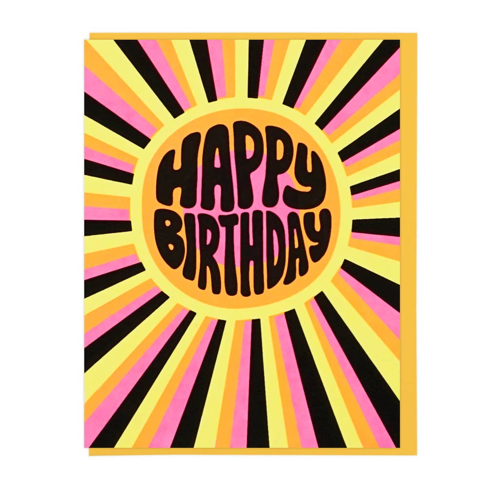 Happy Birthday Sunburst