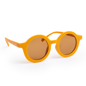 Recycled Plastic Sunglasses, Mustard