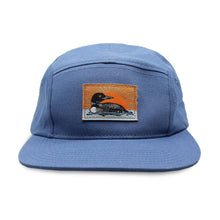 Load image into Gallery viewer, Common Loon Camp Hat: Lake
