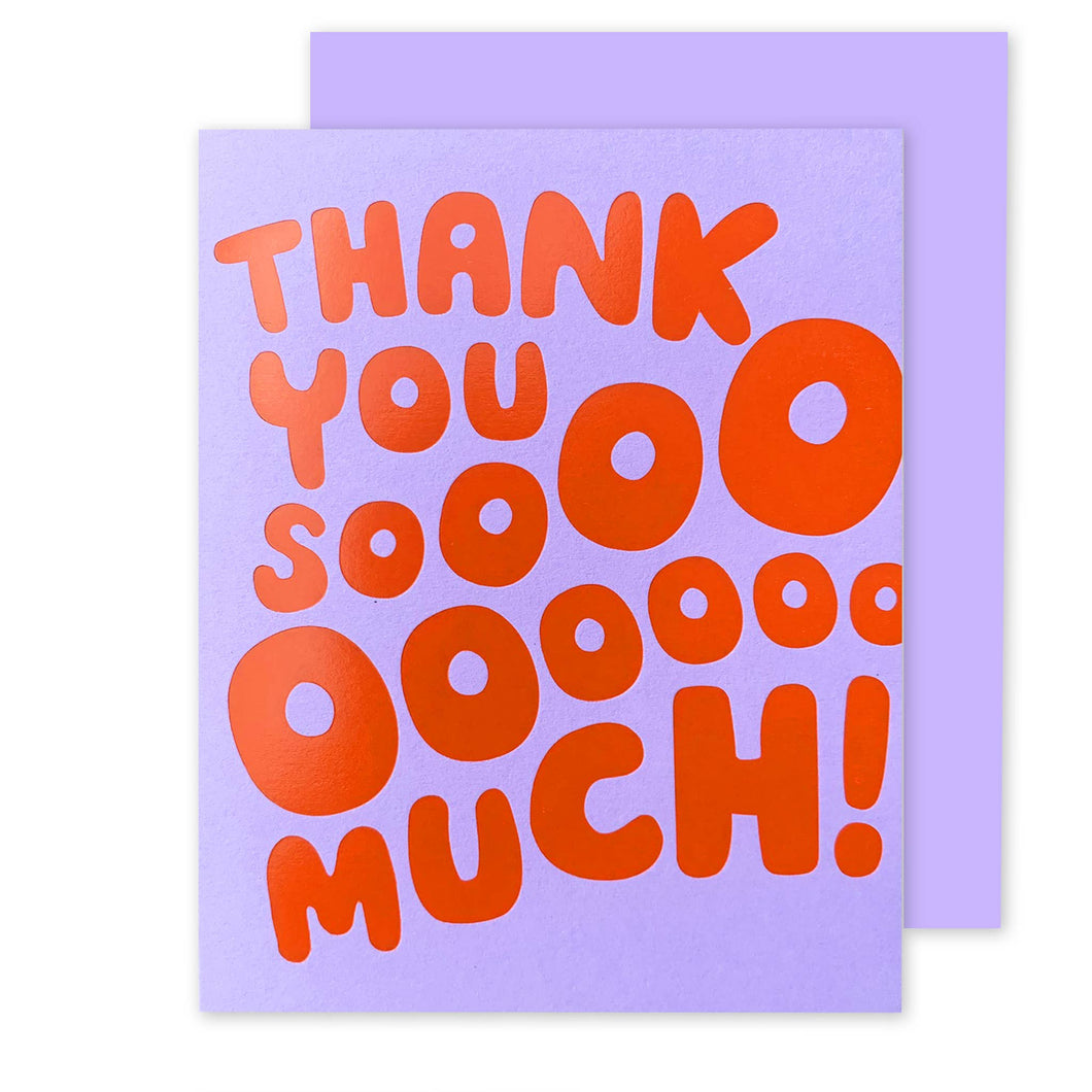 Thank You Sooo Much Thank You Card: Boxed Set