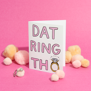 Dat Ring Tho Engagement Card