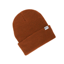 Load image into Gallery viewer, Waffle Beanie - Cocoa: Youth/Adult
