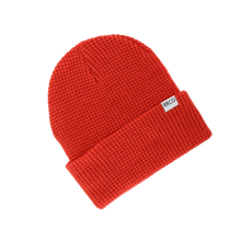 Load image into Gallery viewer, Waffle Beanie - Scarlet: Youth/Adult
