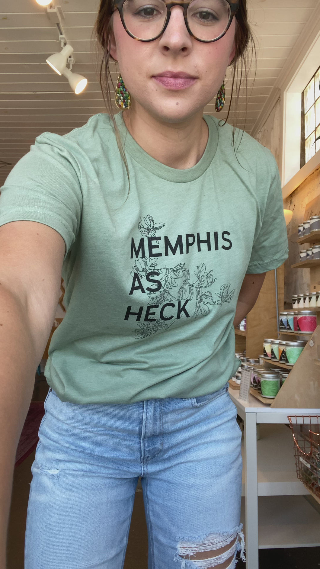 Memphis As Heck Tee- sage