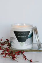 Load image into Gallery viewer, Mistletoe - large double wick candle
