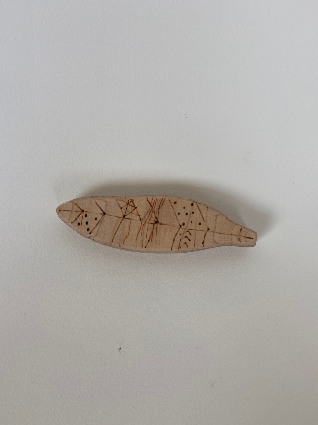 Feather Wooden Teether