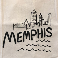 Load image into Gallery viewer, Memphis Skyline Tea Towel
