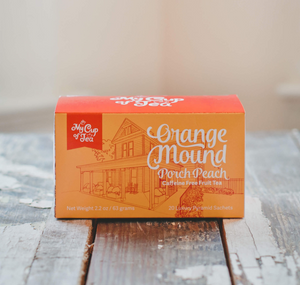 Orange Mound Porch Peach- 20 Tea Bags
