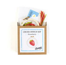 Load image into Gallery viewer, Strawberry- cross stitch kit
