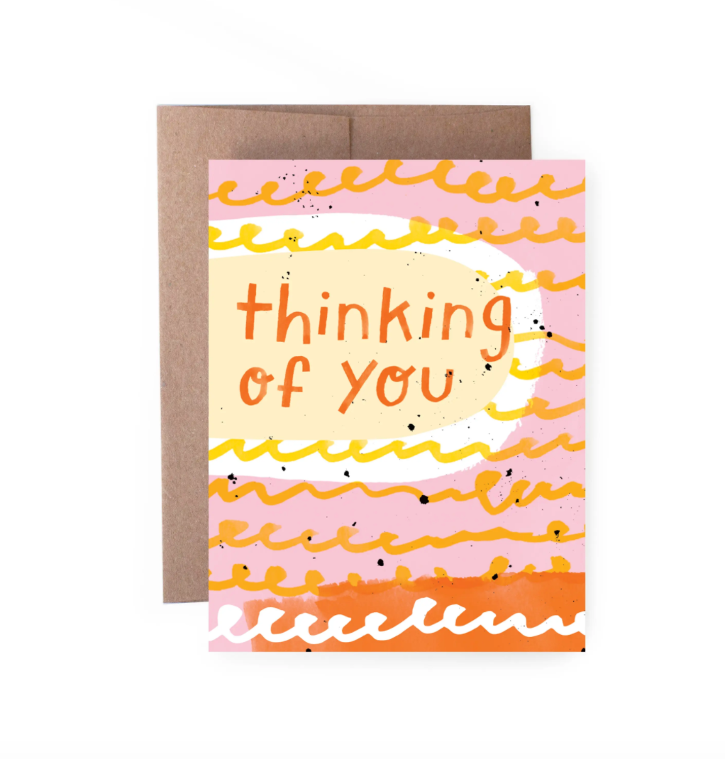 Thinking Of You Doodle Card