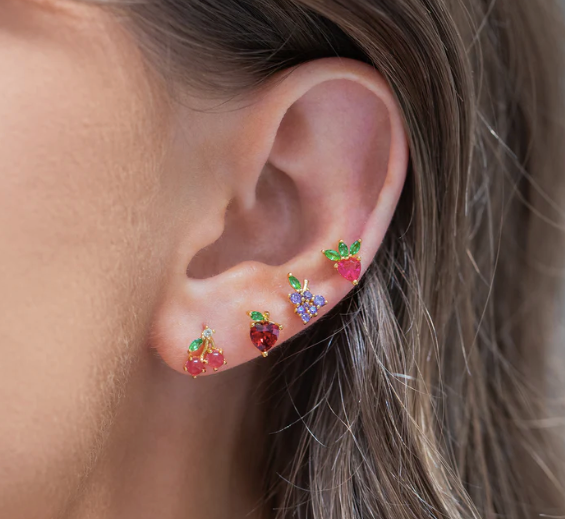 Fruit Basket Stud Set