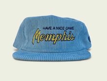 Load image into Gallery viewer, Have A Nice Game Memphis Hat- Light Blue
