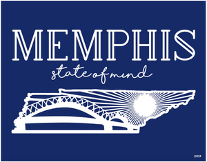 "Memphis State of Mind" Print
