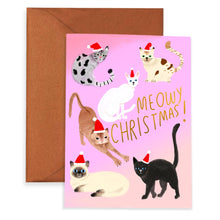 Load image into Gallery viewer, FELINE XMAS - Holiday Card
