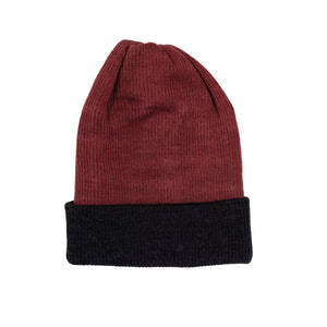 Beanie - Rev Rib - Sangria