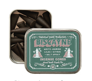 Biscayne Incense - White Jasmine, Lilac, Citrus, & Sea Salt