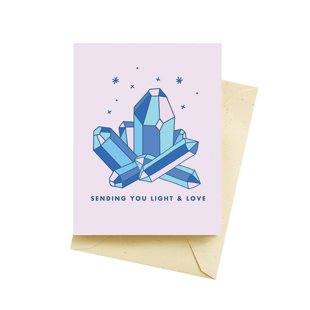Crystals Get Well Cards